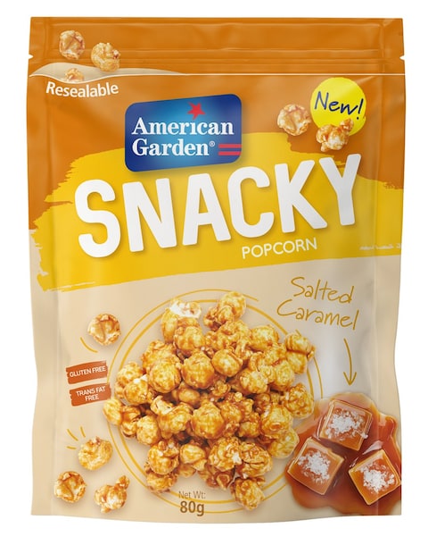 American Garden Salted Caramel Popcorn 80G