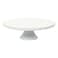Home Deco Factory Golden Border Porcelain Cake Stand 30x30x10cm