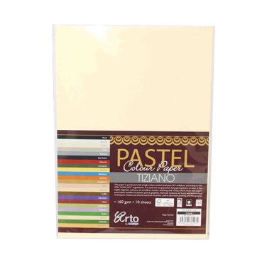 Cream Paper A4 160G 10S