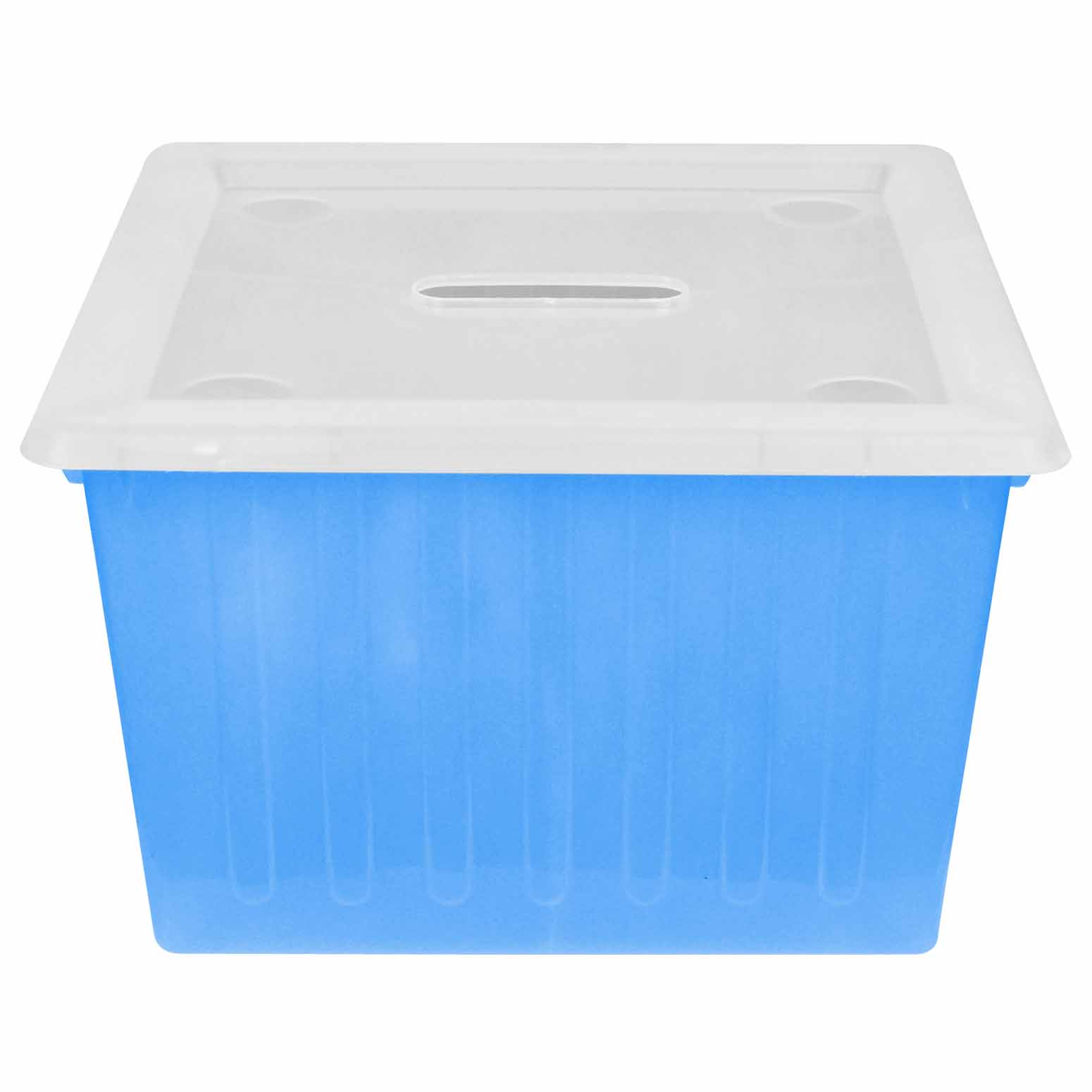 El Helal &amp; Golden Star Rainbo Storage Box - 29 Liters - Blue