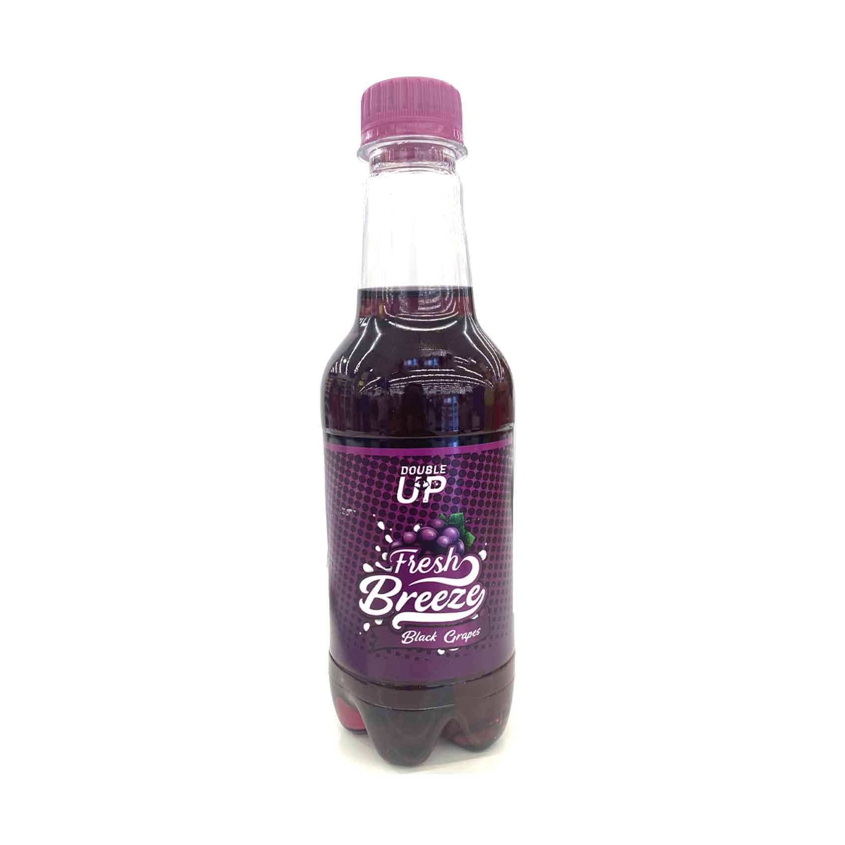 Buy Double Up Fresh Breeze Black Grapes Drink 350ml Online