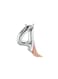 16inch Silver Number 4 Foil Balloon