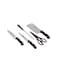 Delcasa 5-Piece Knife Set With Wooden Cutting Board Multicolour 3.6X22.3Cm