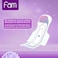 Fam Maxi Sanitary Pad Folded With Wings Night 8 Pads