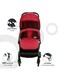 Moon Compact - Cabin Stroller, Fire Red