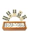 Generic 28-Piece Double Six Creative Dice Resembling Dominoes Game Set For Kids