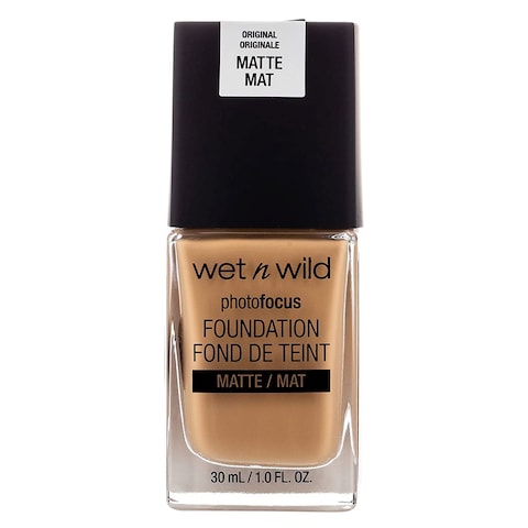 Wet N Wild Photofocus Foundation Golden Beige 30ml