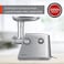 Panasonic Meat Mincer/Grinder/SaUSage/Kibbeh Maker, 1700W, Mk-Gm1700, Silver, Japan Blade, 1 Yr. Warranty