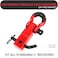 Autobots Tow Hitch Receiver 2", 45, 000 Lbs Break Strength Heavy Duty Receiver With 5/8" Screw Pin, 3/4 Shackle, Towing Accessories For Vehicle Recovery Off-Road Red&amp;Red