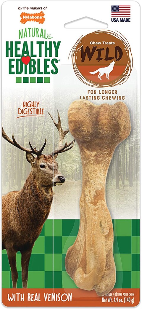 Nylabone Healthy Edibles Wild Venison 1 count Large
