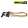 Resistance Bands Set of 5 with Accessory Kit