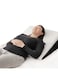 Moon Coolgel Bed Wedge Pillow With Cool Fabric And Gel Memory Foam Top - Ultra Soft Breathable Cover (12 Inch Wedge)