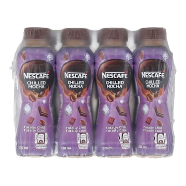 Nescafe Mocha Pet 220 ml (Pack of 12)
