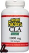 Natural Factors 1000mg Cla Tonalin 180 Softgels