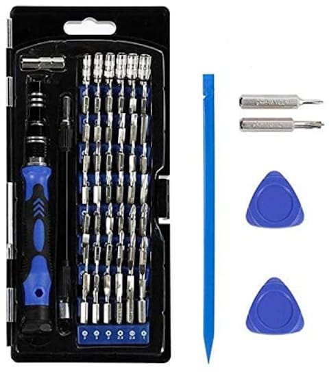 Doreen Screwdriver Set, Magnetic Driver Kit, Repair Tool Kit, 63 in 1 with 54 Bits Precision, Screwdriver Kit, Flexible Shaft for Iphone Series, Smartphone Game, Console, Tablet PC, Electronic Products（GC2070A）