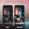 Moxedo Camera Lens Protector, 9H Tempered Glass, Aluminum Alloy Individual Ring Camera Cover Screen Protector Compatible for iPhone 12 Pro 6.7 inch (GRAPHITE)