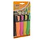 Bic Flat Highlighter Marker Assorted Blue 4 Eu
