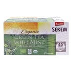 Buy Sekem Organic Green Tea With Mint 25 Tea Bags in UAE