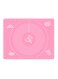 Generic Silicone Baking Mat Pink/White 50X40Centimeter