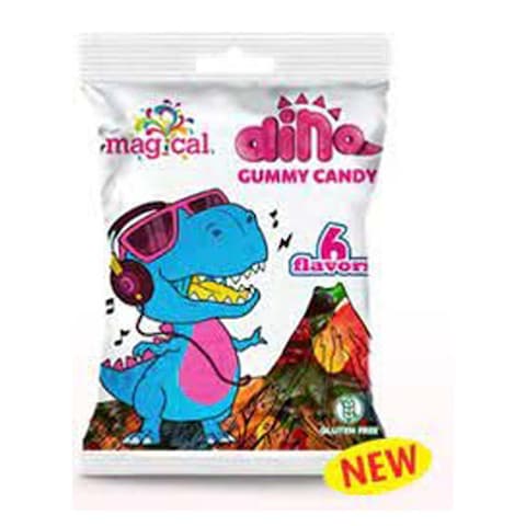 Magical Dino Gummy Candy - 80 gm