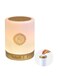 Generic Quran LED Lamp Bluetooth Speaker With Remote, White/Gold
