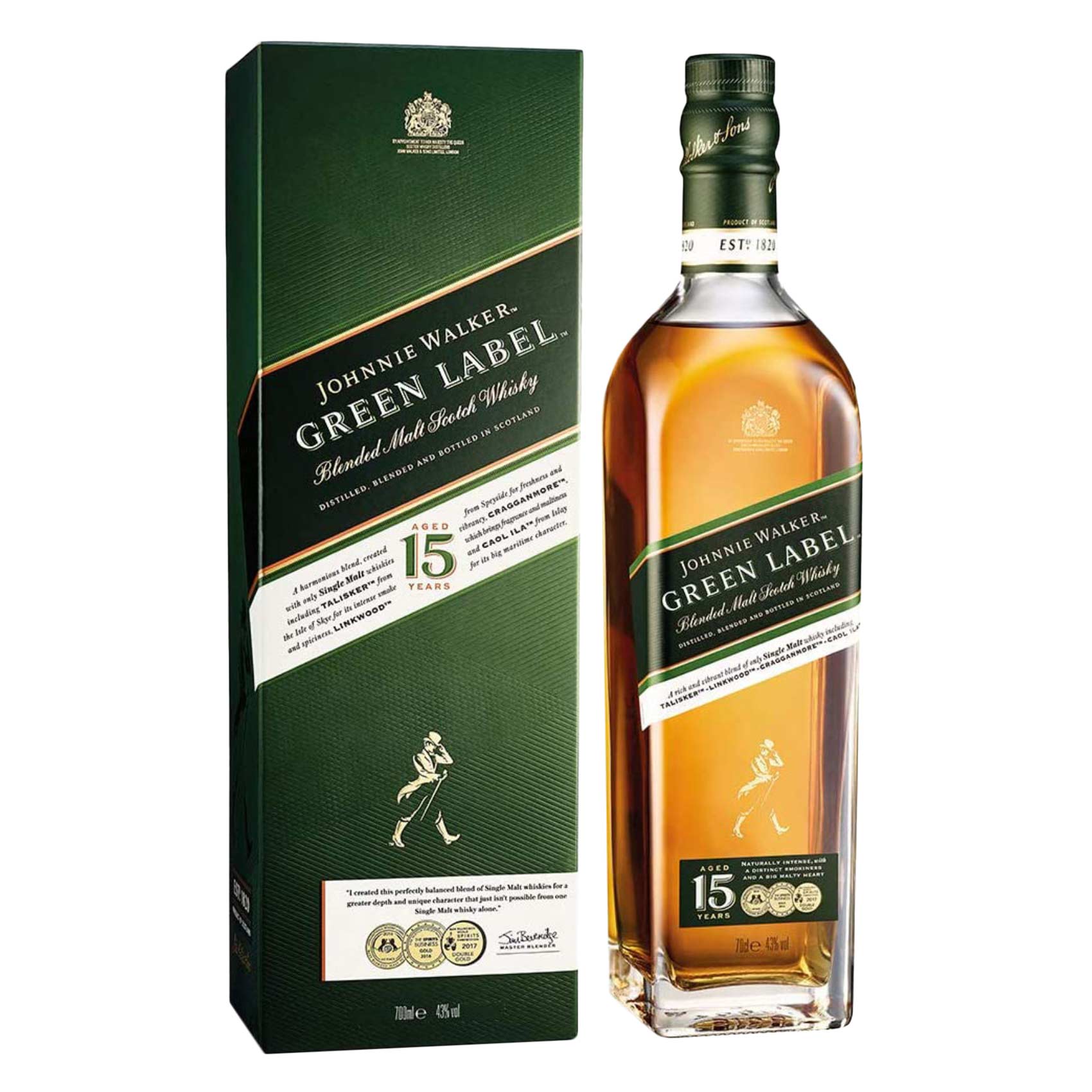 Johnnie Walker Green Label 75CL