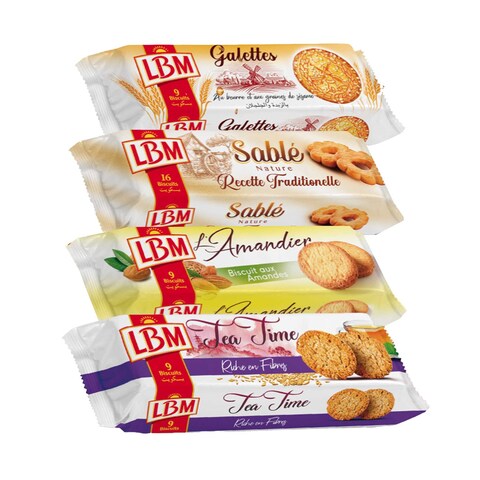 Lbm Biscuit Assorted 90gr x 4 pieces