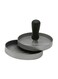 Befound Manual Press Hamburger Patties Maker -Silver/Black