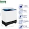 Super General 14 Kg Twin-Tub Semi-Automatic Washing Machine, White/Blue, Efficient Top-Load Washer With Lint Filter, Spin-Dry, Sgw-155, 99.5 X 55.5 X 115.5 Cm, 1 Year Warranty