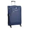 Cosmo Astra 8 Wheel Soft Luggage Trolley Navy 80cm