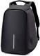 Generic Anti Theft Back Pack With Usb Charging Port - Black