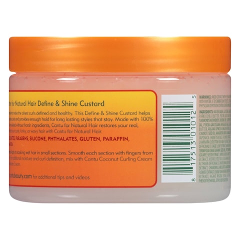 CANTU DEFINE&amp;SHINE CUSTARD 340G