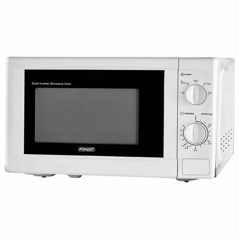 Smart Microwave Oven - 20 Liter - White - SMW201WCRK