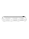 Generic 4 Led Vanity Mirror Make Up Light Multicolour 30X3X20cm
