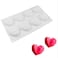 SKEIDO 8 Even French Love Diamond Silicone Mold - 0508