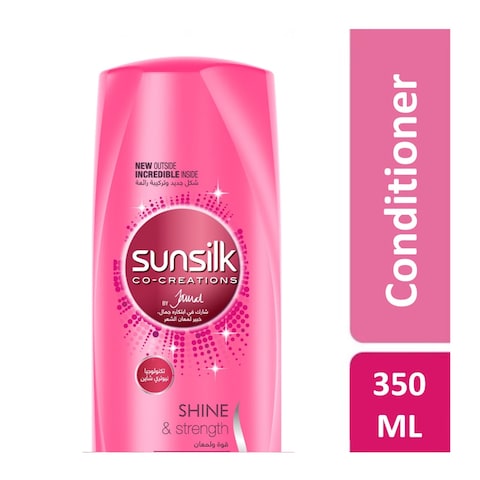 SUNSILK Conditioner, For Weak &amp; Dull Hair, Strength &amp; Shine With Provitamin B5, Argenine, &amp; Coconut Oil 350ml