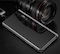 Generic Samsung Galaxy S10 Plus Clear View Window Stand Mirror Case Shockproof Full 360 Body Protective Flip Phone Cover - Black
