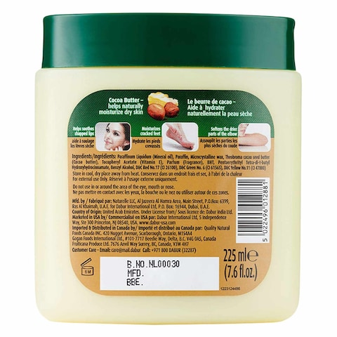 Dabur Herbolene Cocoa Butter Petroleum Jelly 225ml