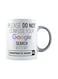 muGGyz Modern Monogram W Printed Coffee Mug White