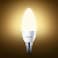 Philips Frosted Candle LED Bulb 6.5W E14 Base (Non Dimmable)