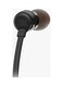 JBL - T110 Stereo In-Ear Headphones With Mic Black