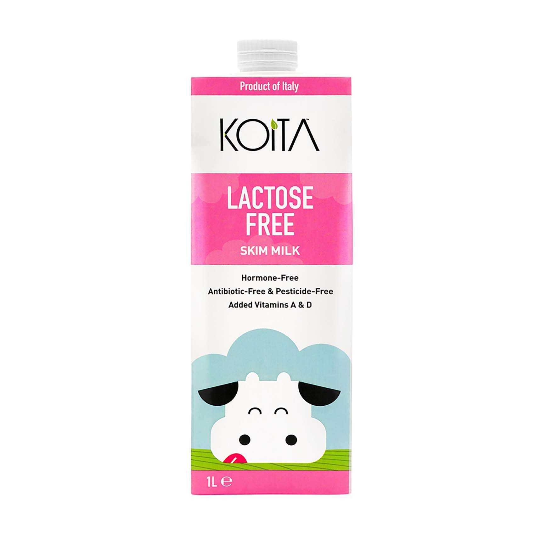 Koita Lactose Free Skim Milk 1L