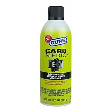 GUNK CARB &amp; CHOKE CLEANER 12.5 OZ