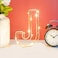 Golden Letter J Glowing with LED Lights 25cm