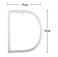 LED Neon Flex Letter Light D 30x19cm