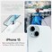 Spigen Ultra Hybrid MagFit designed for iPhone 15 case cover compatible with MagSafe (2023) - White