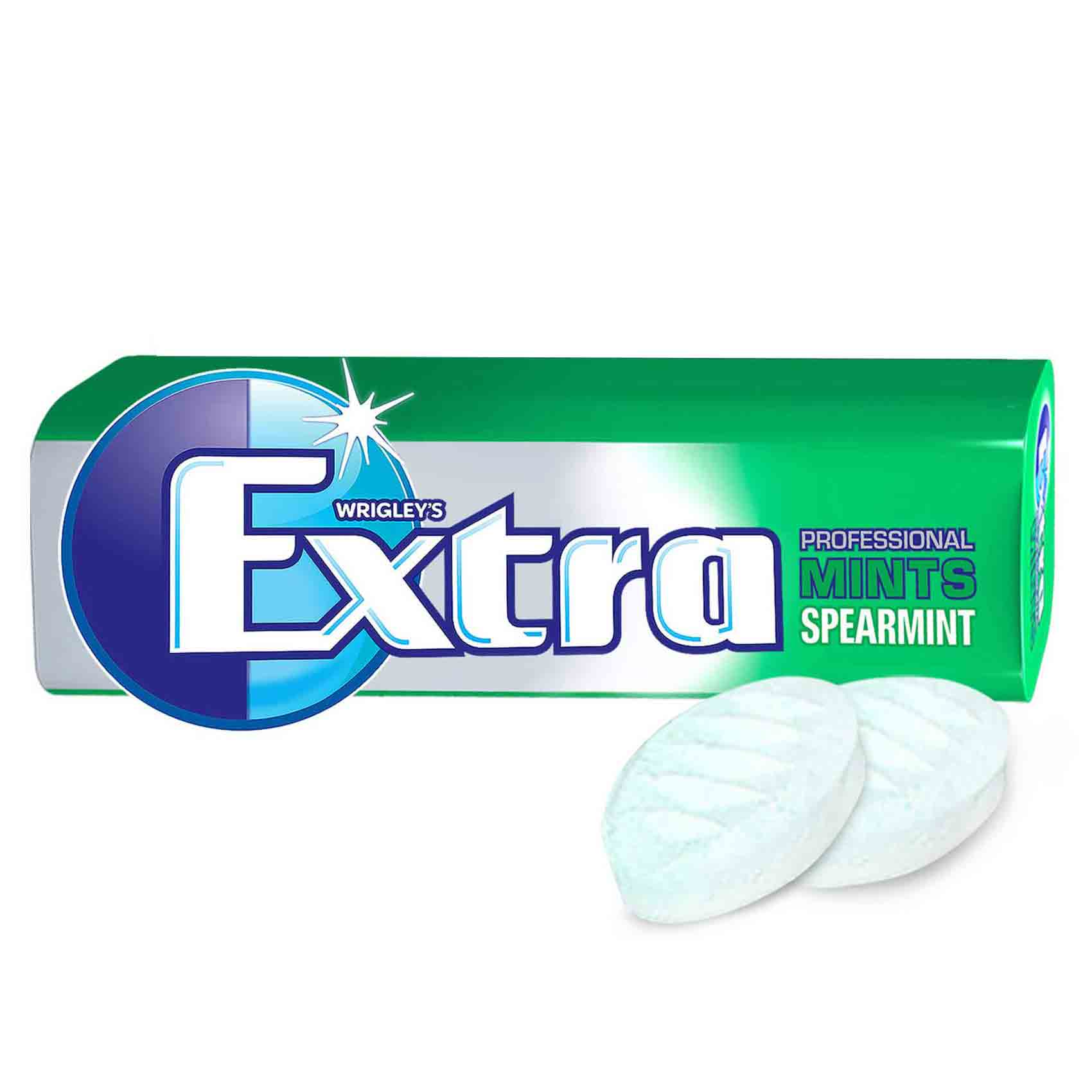 Buy Wrigley's Extra Professional Mints Spearmint 20 Mints Online ...