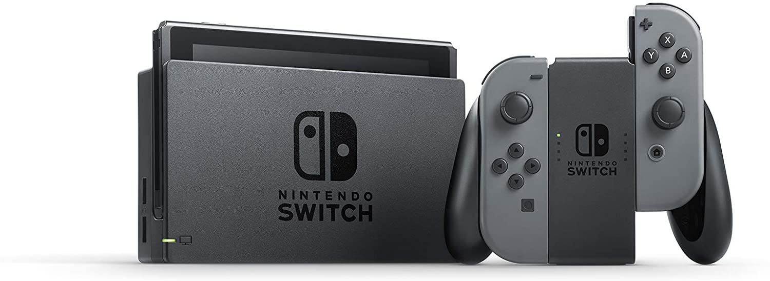 Nintendo Switch With Gray Joy‑Con -&nbsp;HAC-001(-01)