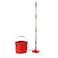 Home Pro Tondo Single Bucket Spin Mop Red