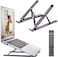 Generic Adjustable Laptop Stand, Portable Aluminium Laptop Riser Laptop Holder For Desk, Foldable Ventilated Cooling Computer Support Stand For Apple Macbook Pro/Air, HP, Sony, Dell, Notebook Stand